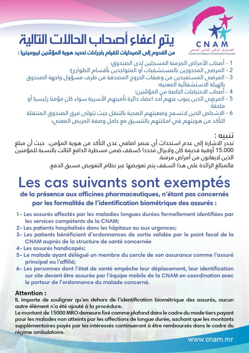 Les cas où les personnes sont exemptés de la présence aux officines pharmaceutique